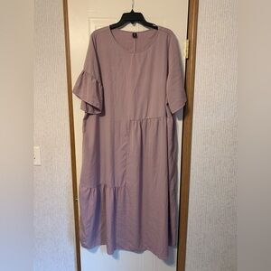 SHEINcurve Size2X light purple dress